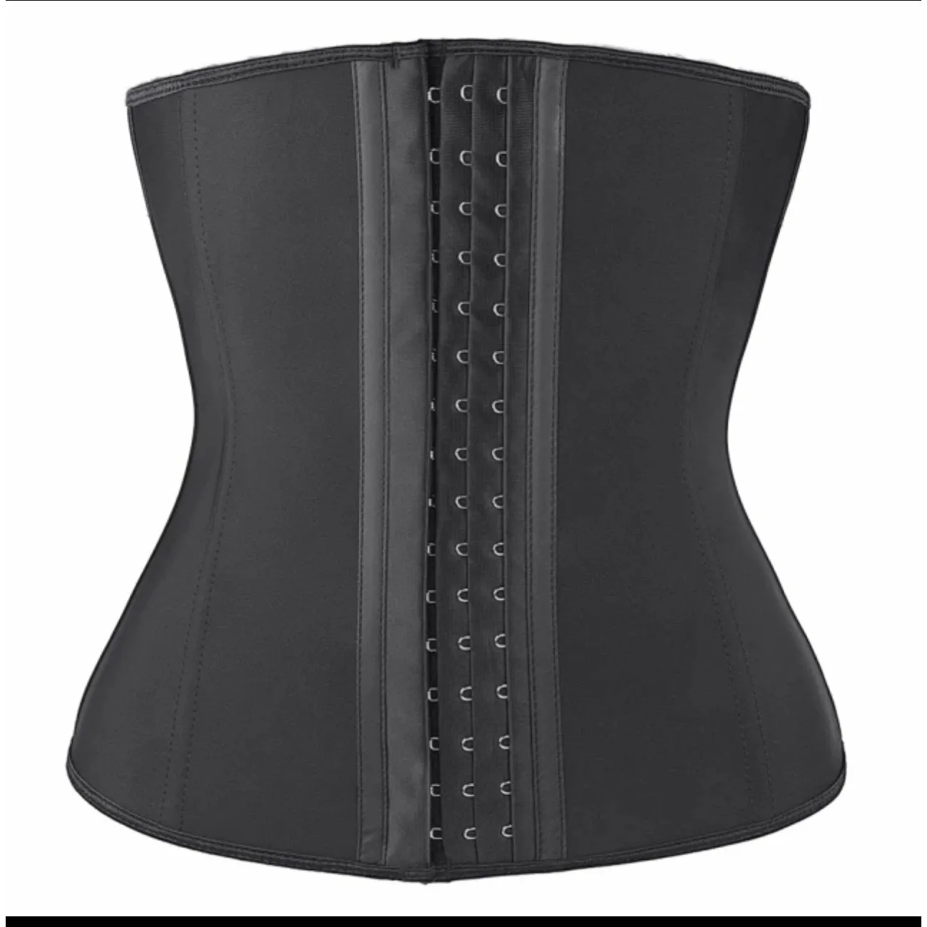 9 Steel Bone Latex Waist Trainer