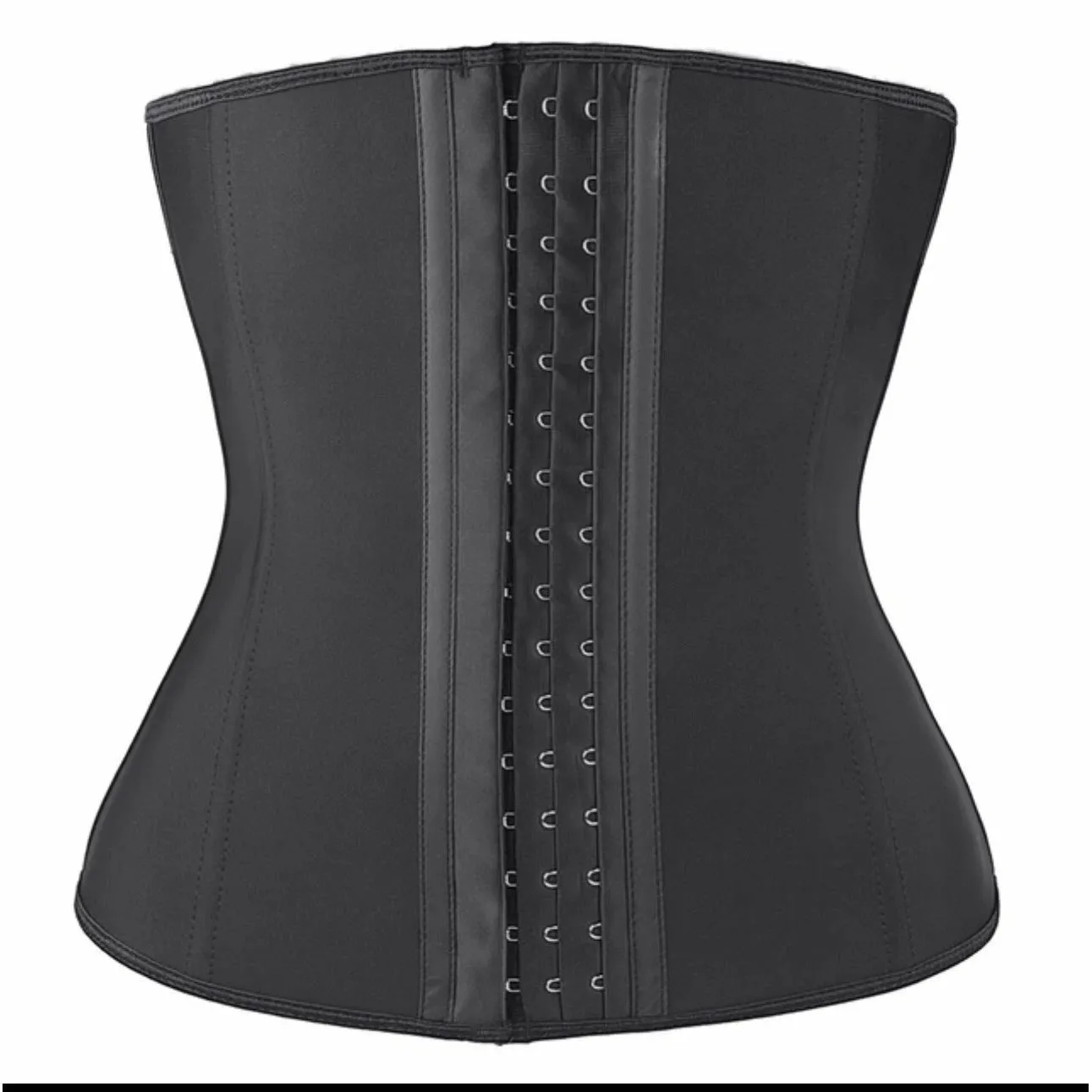 9 Steel Bone Latex Waist Trainer