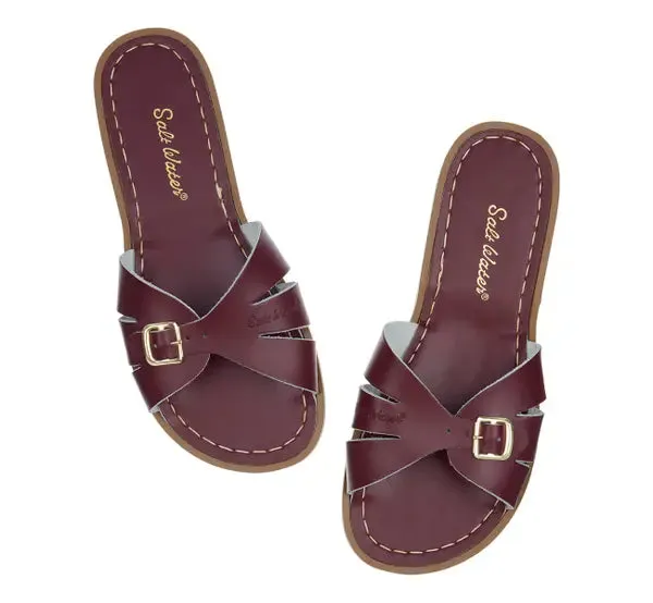 (9917)Salt-Water Sandal slide Classic - Claret (adult)