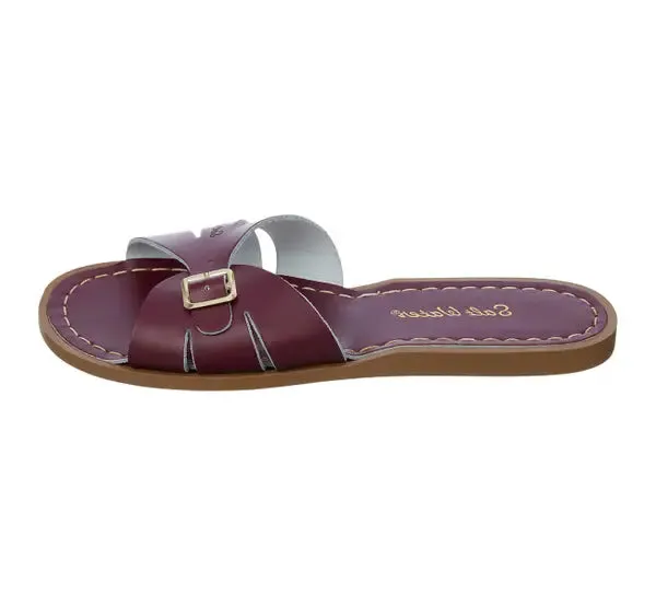 (9917)Salt-Water Sandal slide Classic - Claret (adult)