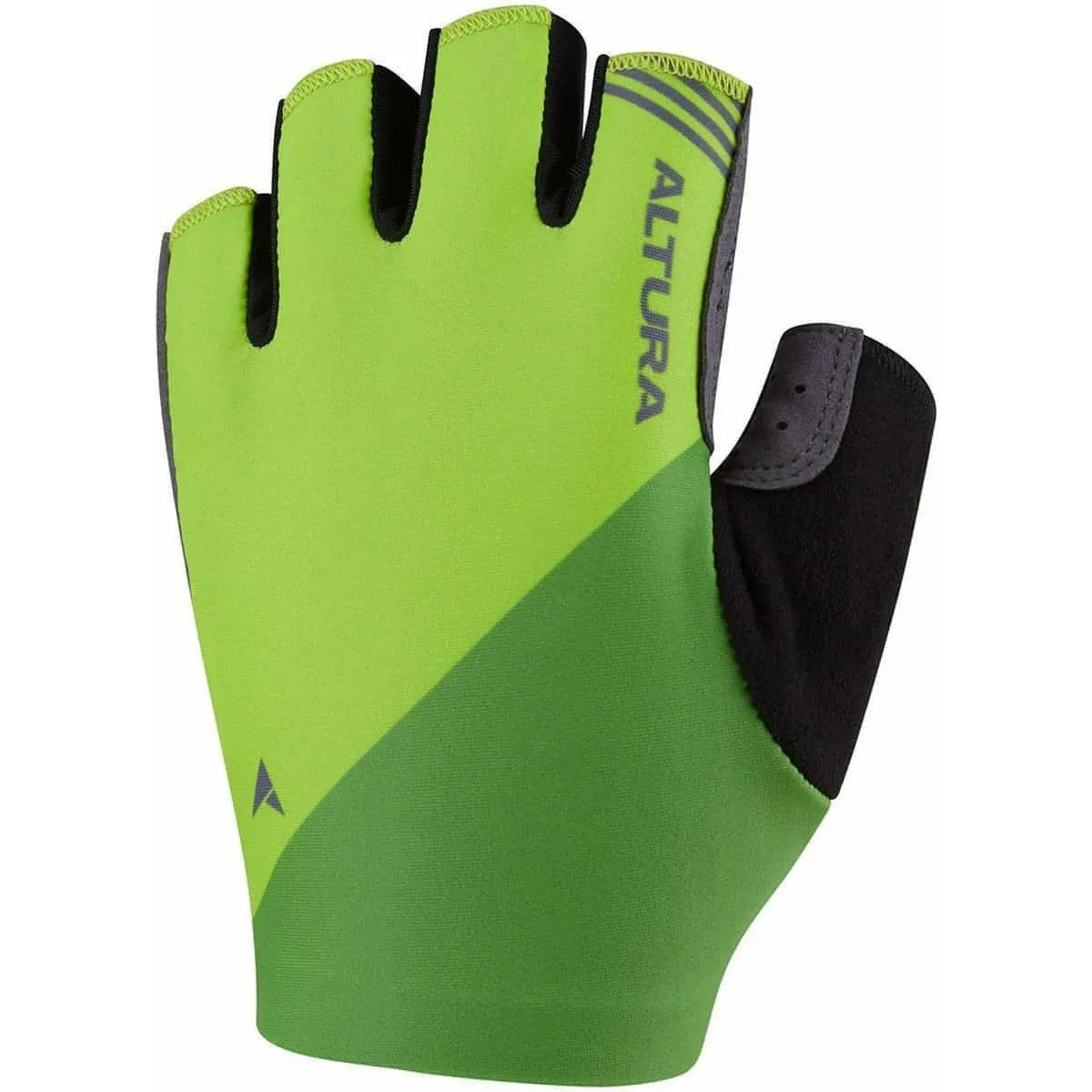 Altura Airstream Fingerless Cycling Gloves - Lime