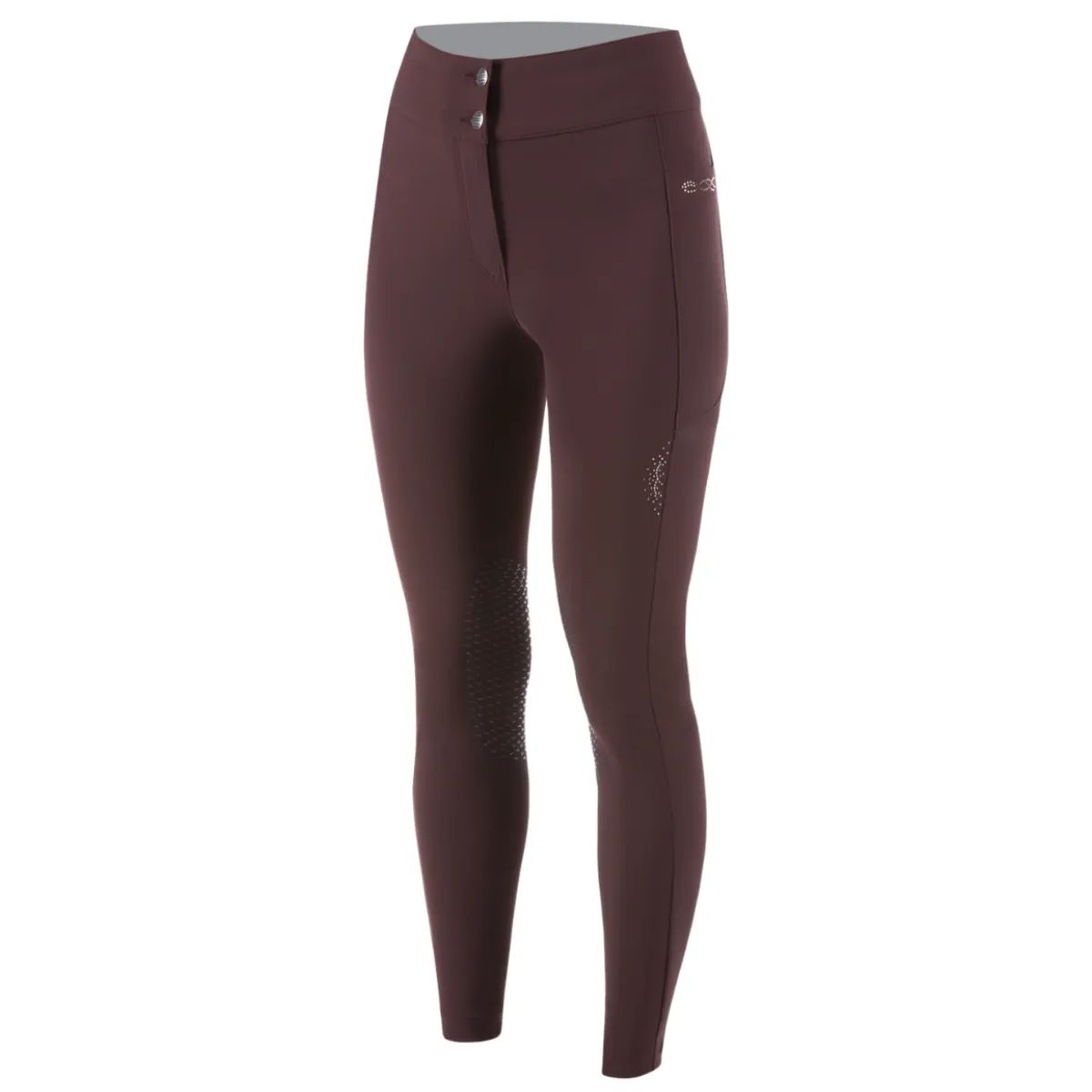 Animo 'Nettarine' High Rise Breeches in Mandol - Women's IT 38 (US 24)