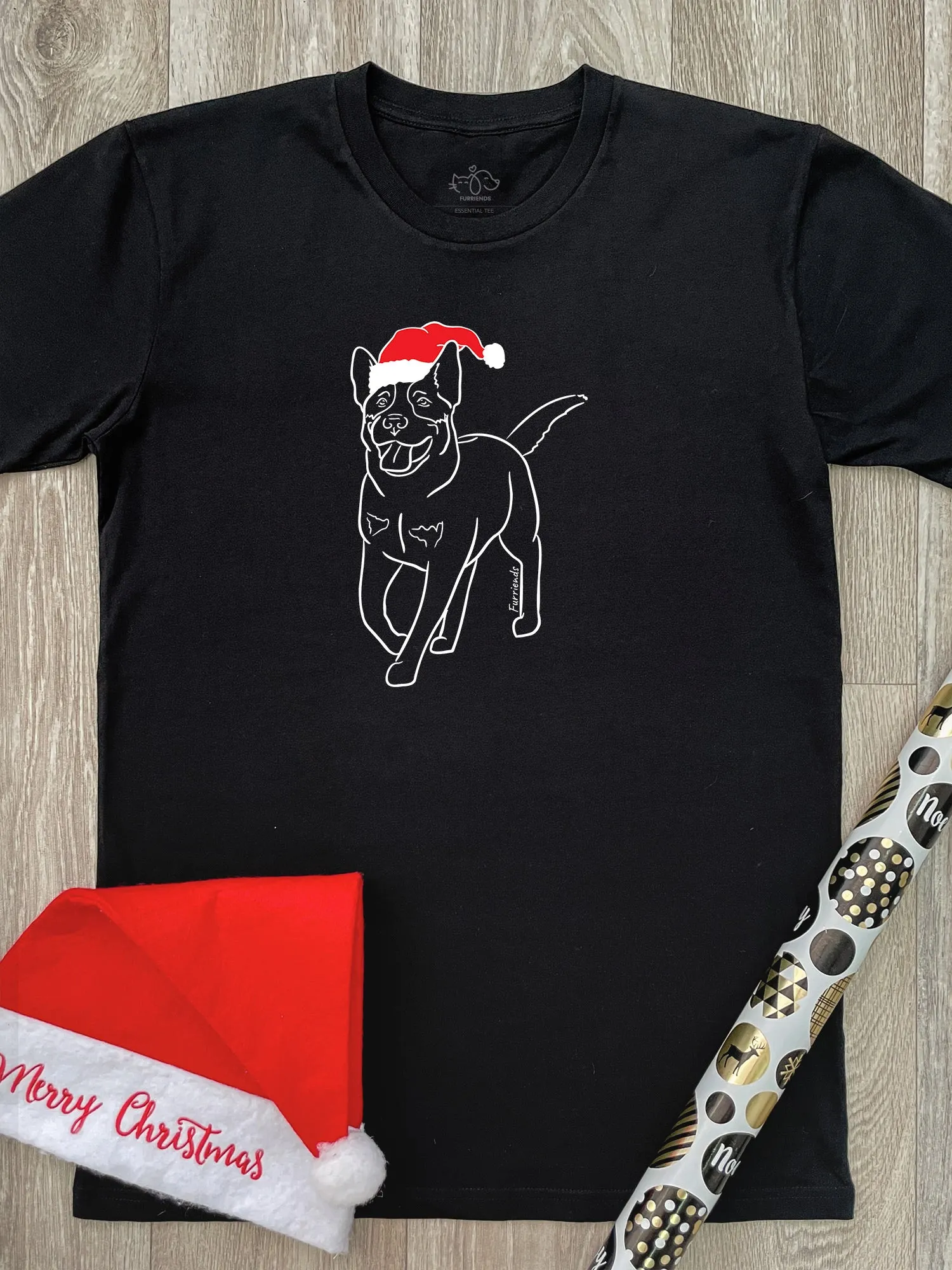 Australian Cattle Dog Christmas Edition Essential Unisex Tee