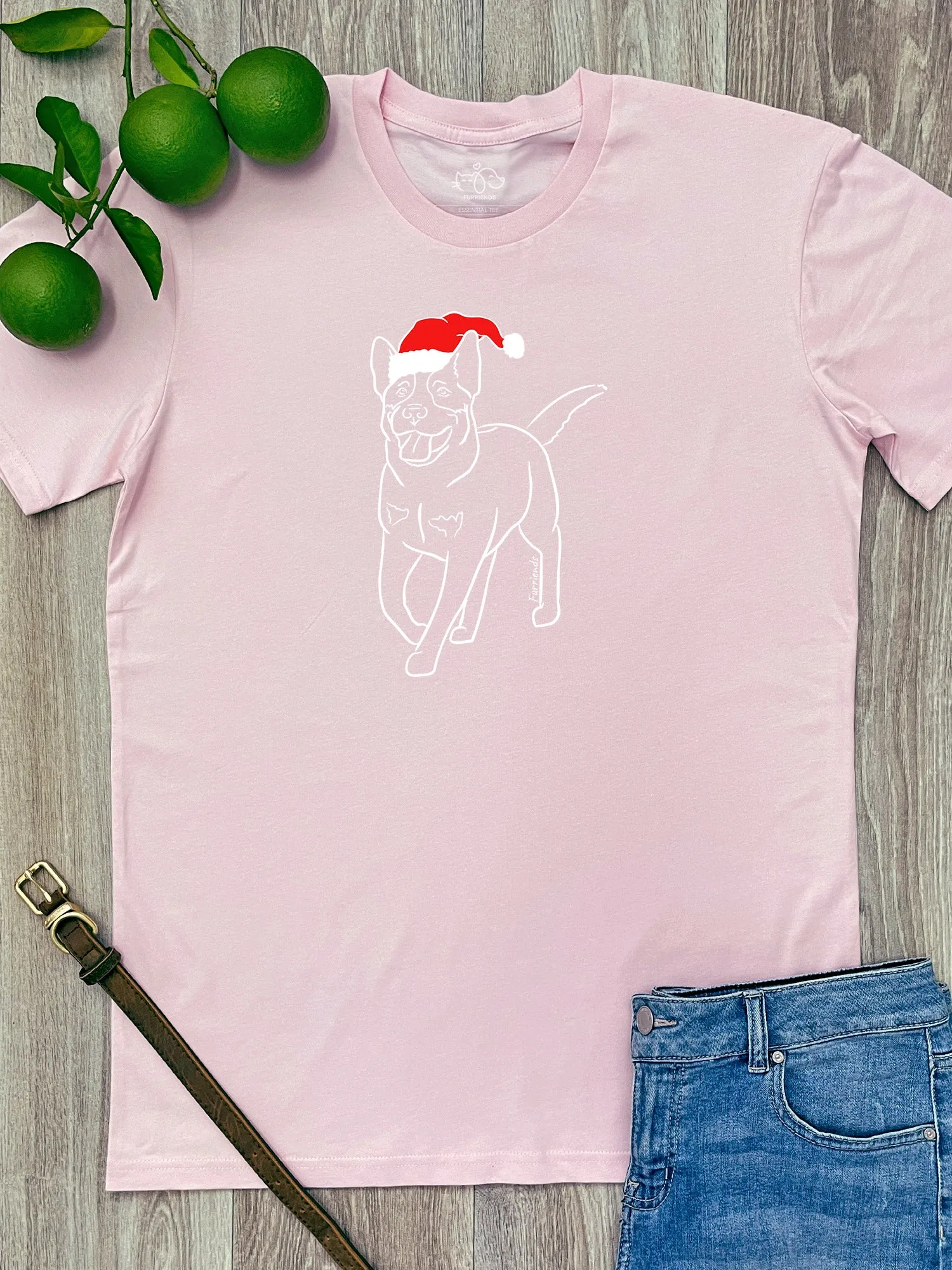 Australian Cattle Dog Christmas Edition Essential Unisex Tee