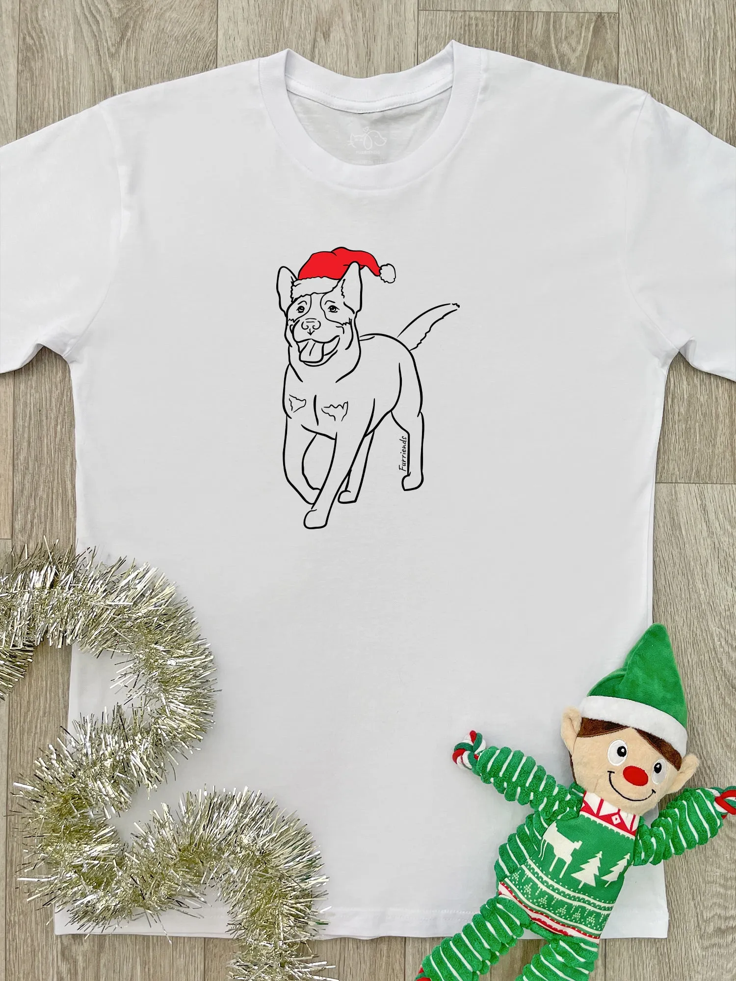 Australian Cattle Dog Christmas Edition Essential Unisex Tee