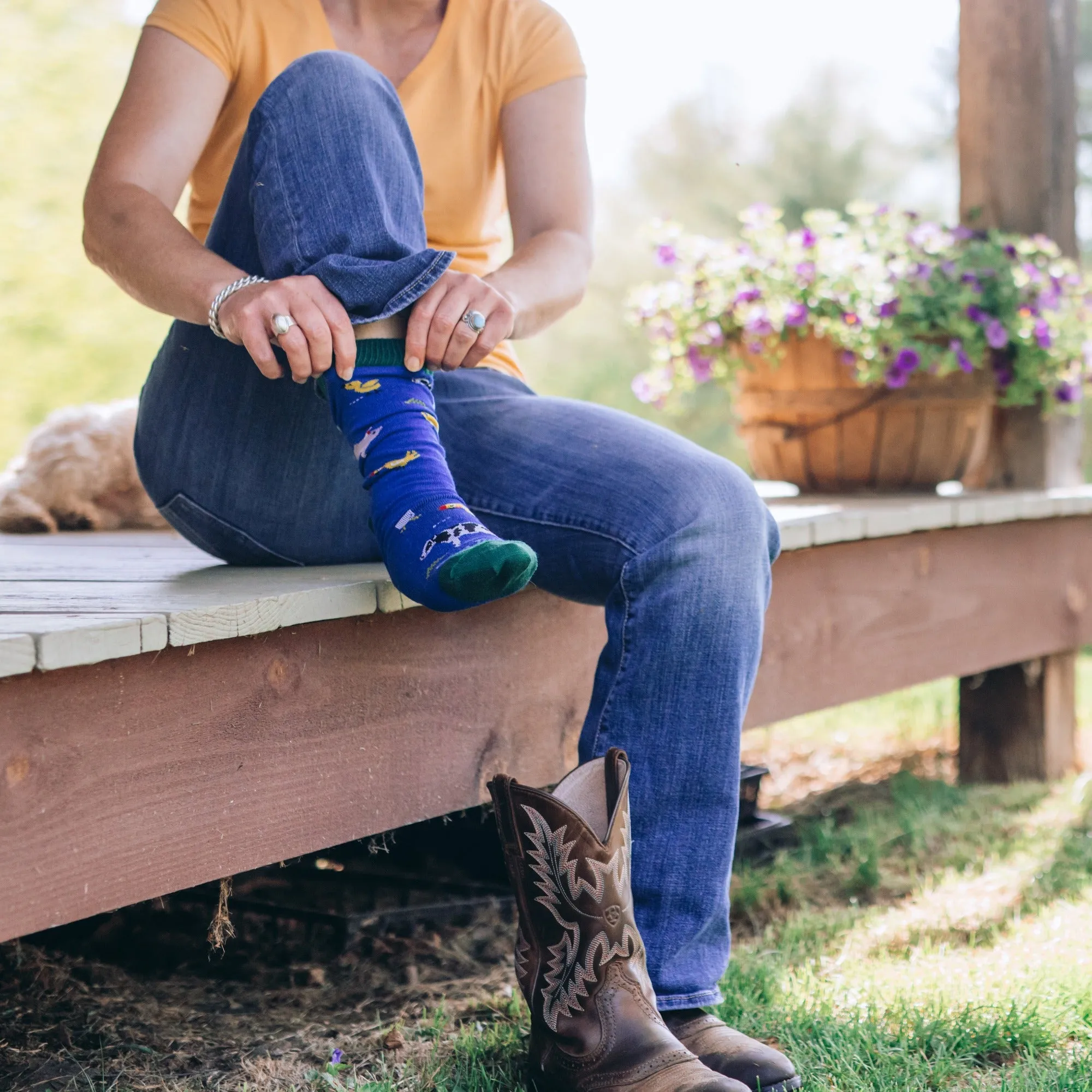 Barnyard Crew Lightweight Lifestyle Sock