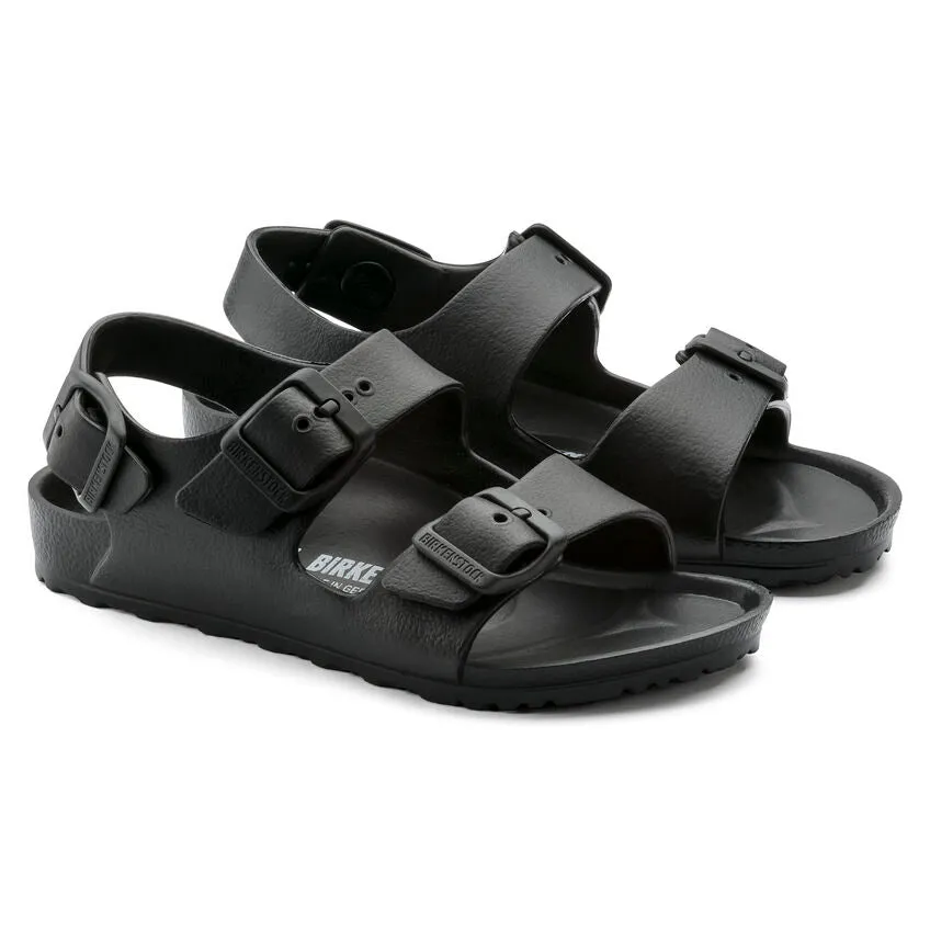 Birkenstock Kids' Milano Essentials EVA (Black)