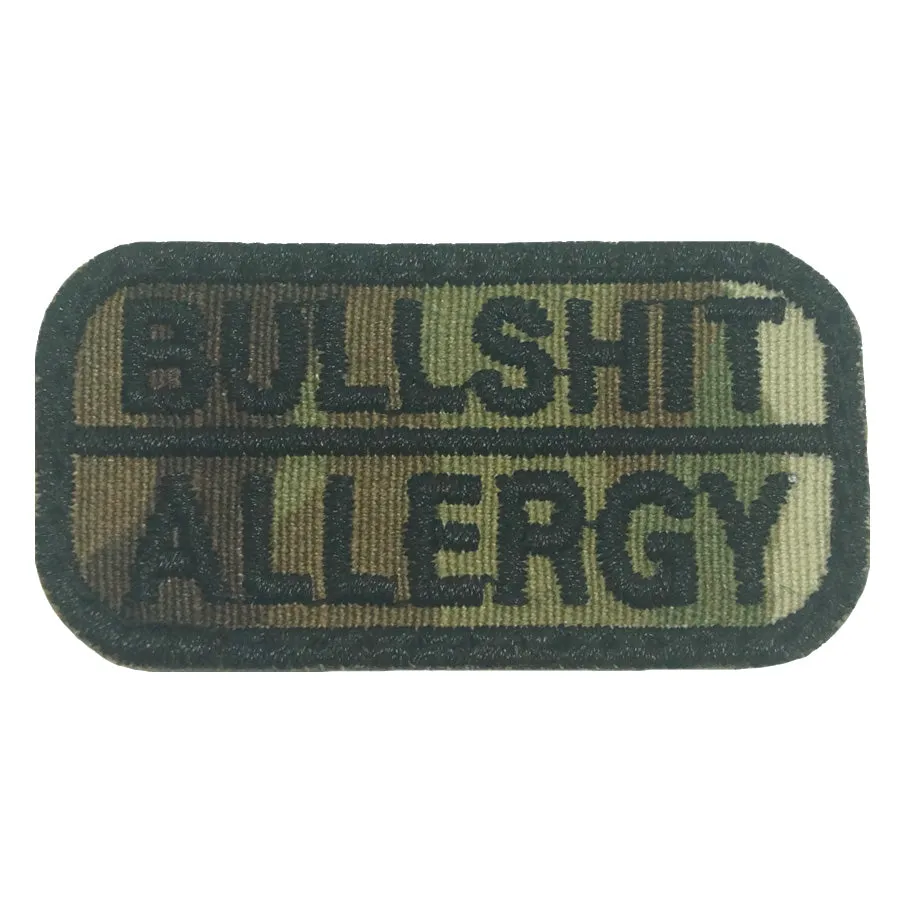 BULLSHIT ALLERGY PATCH - MULTICAM