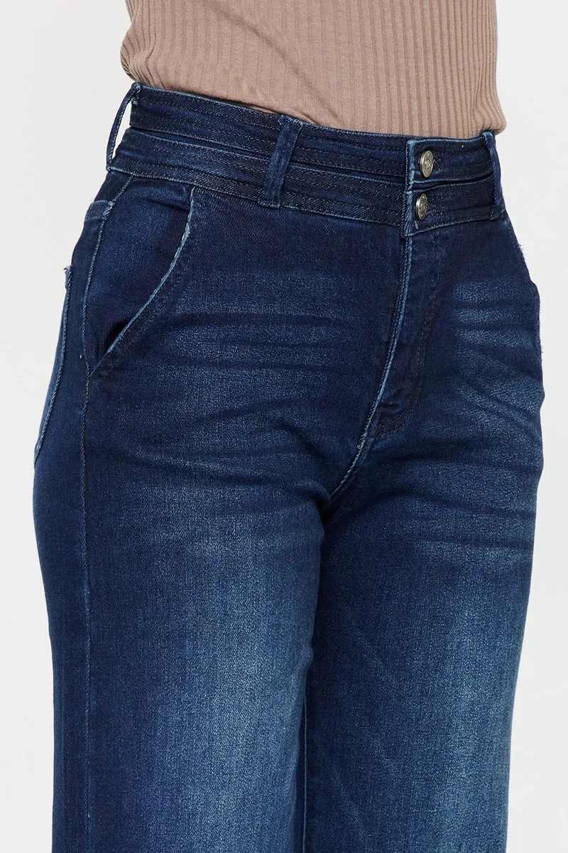 Carlyle High Rise Flare Jeans