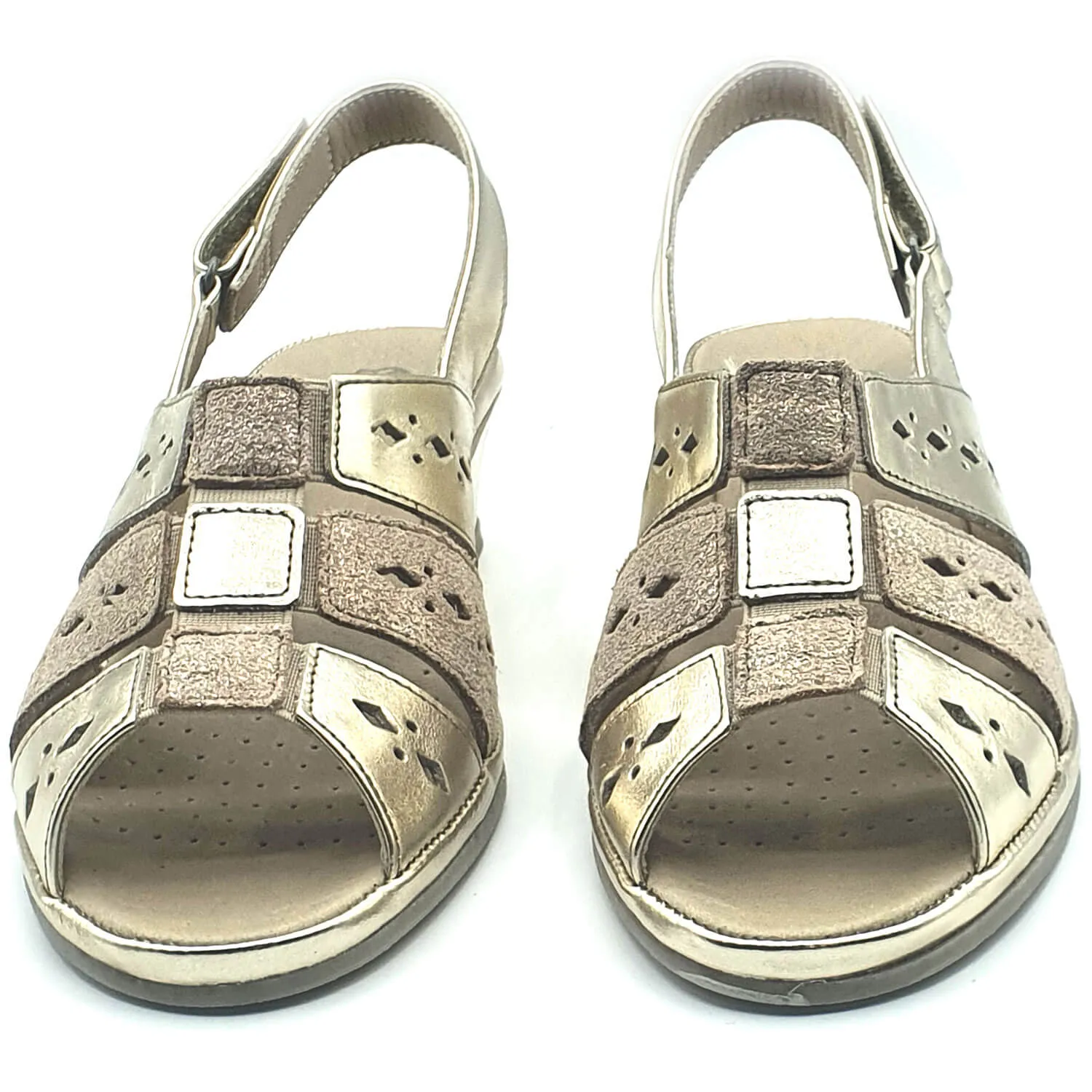 Catania Dressy Sandal - Gold