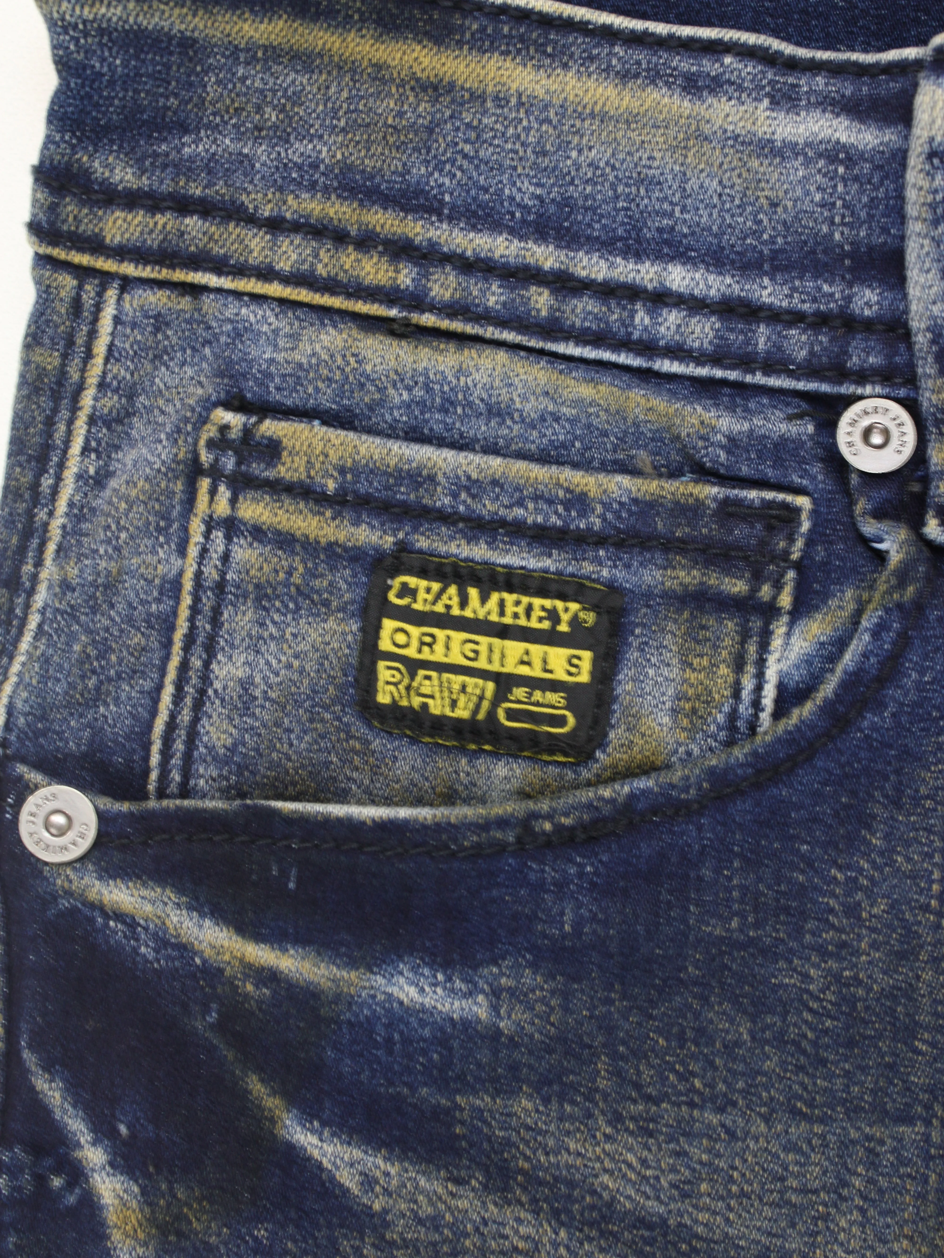 CHAMIKEY Navy/Golden Tints Jeans