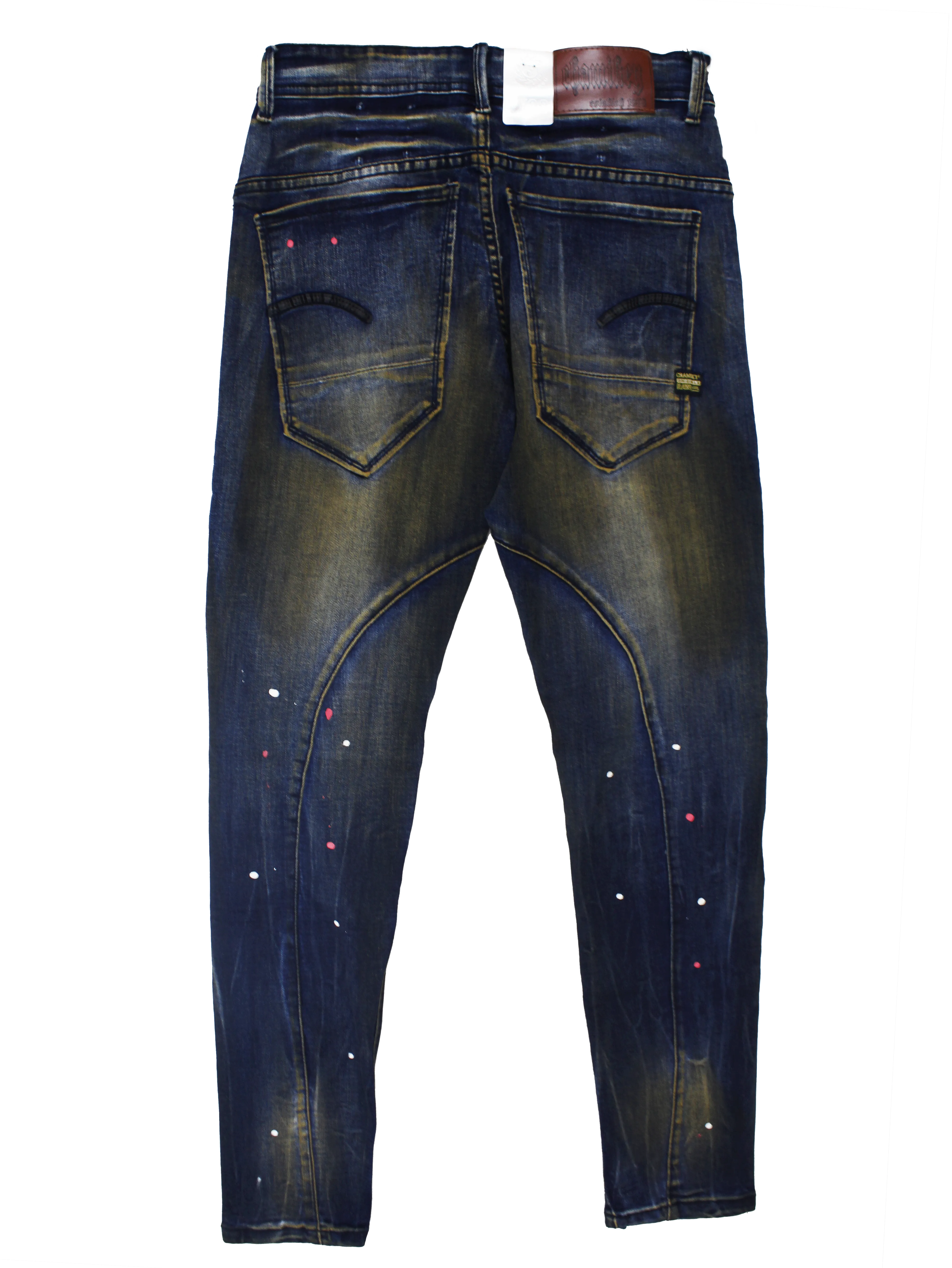 CHAMIKEY Navy/Golden Tints Jeans