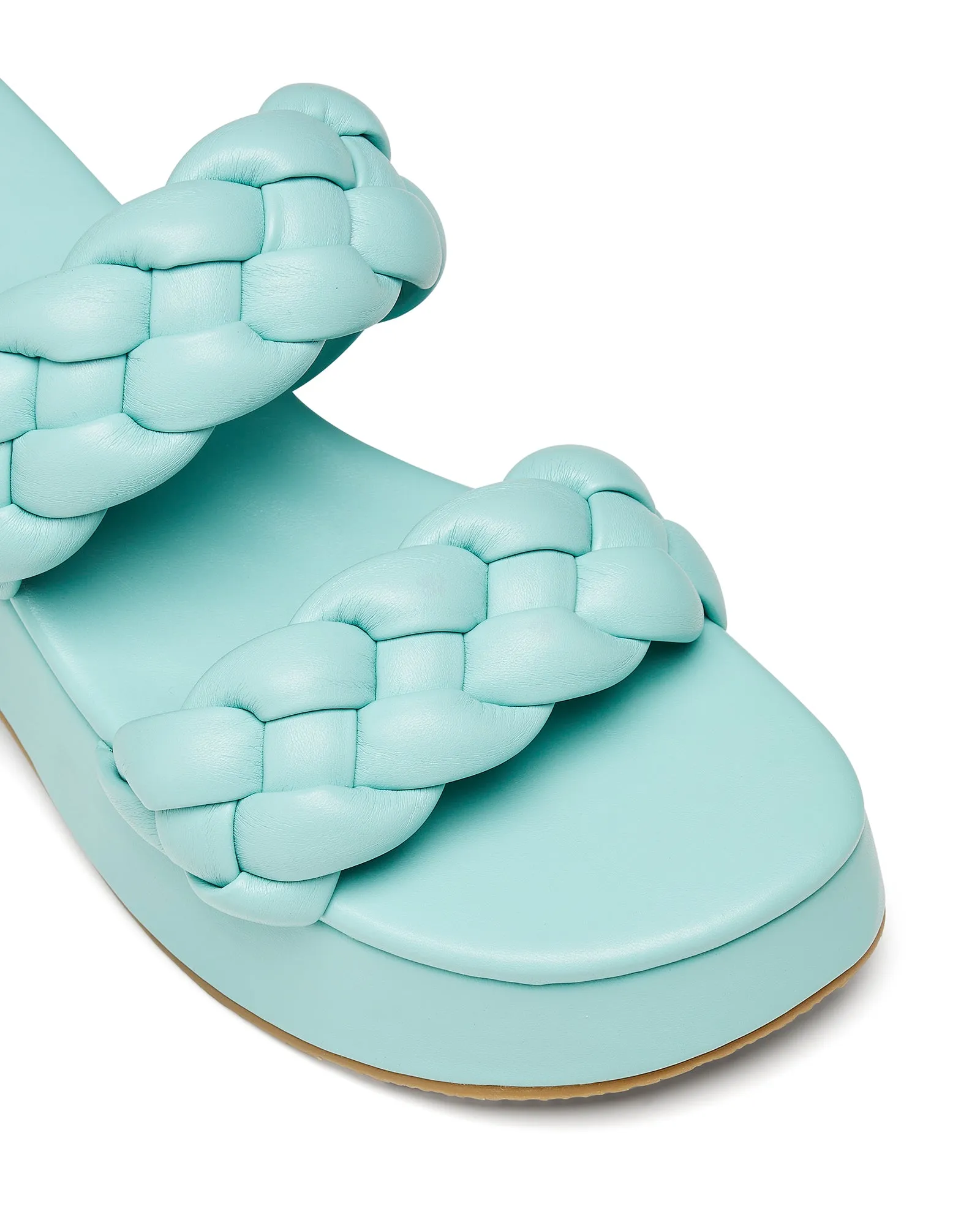 Christy Platform Sandal Seafoam