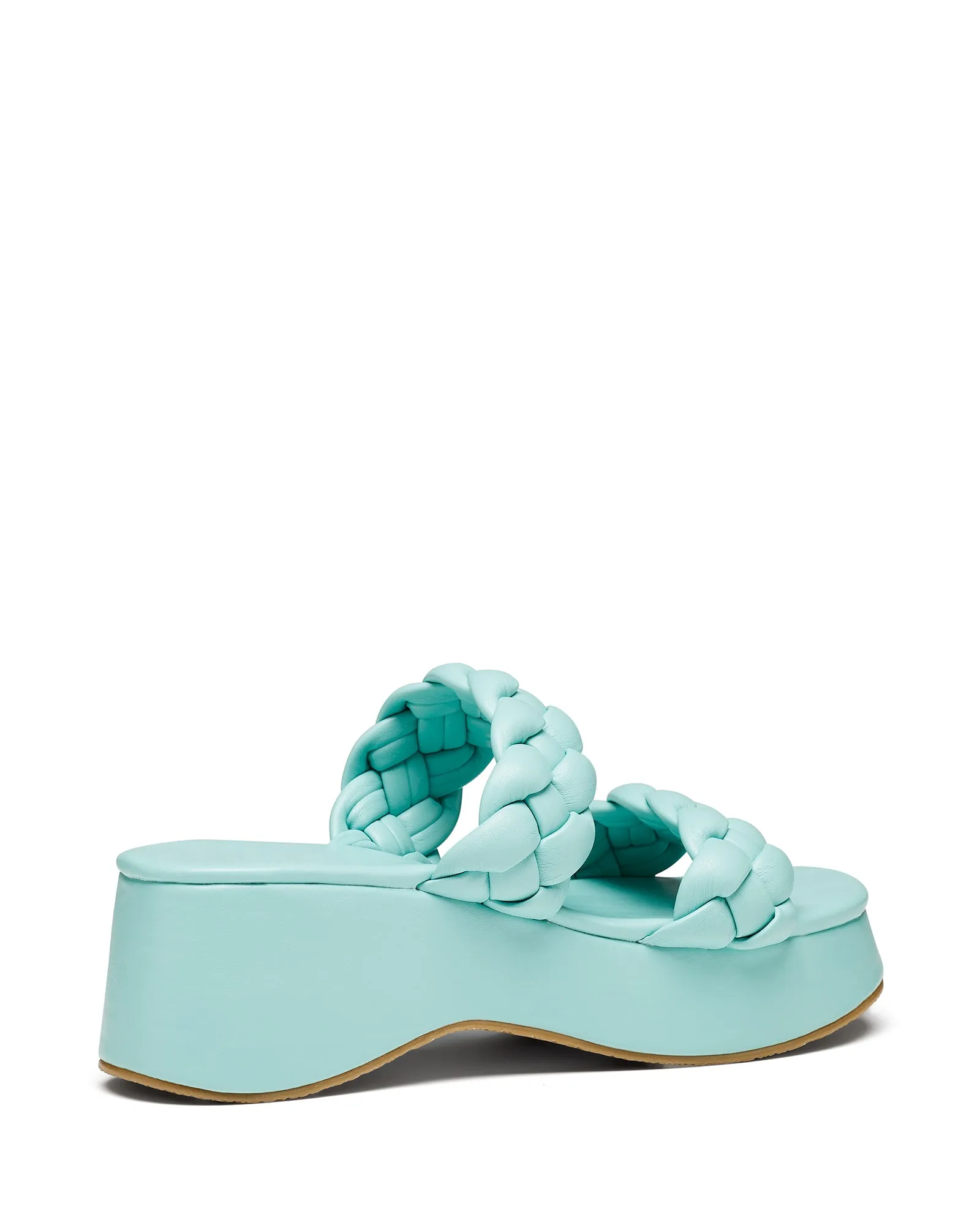 Christy Platform Sandal Seafoam