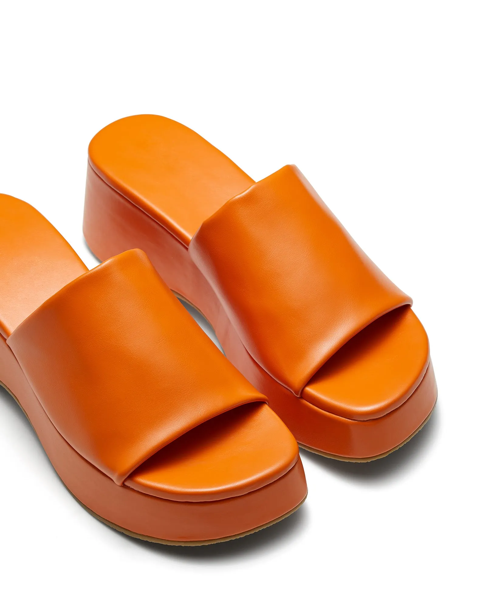 Cindy Platform Sandal Tangerine