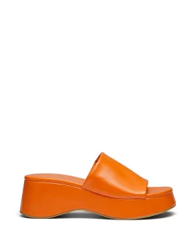 Cindy Platform Sandal Tangerine