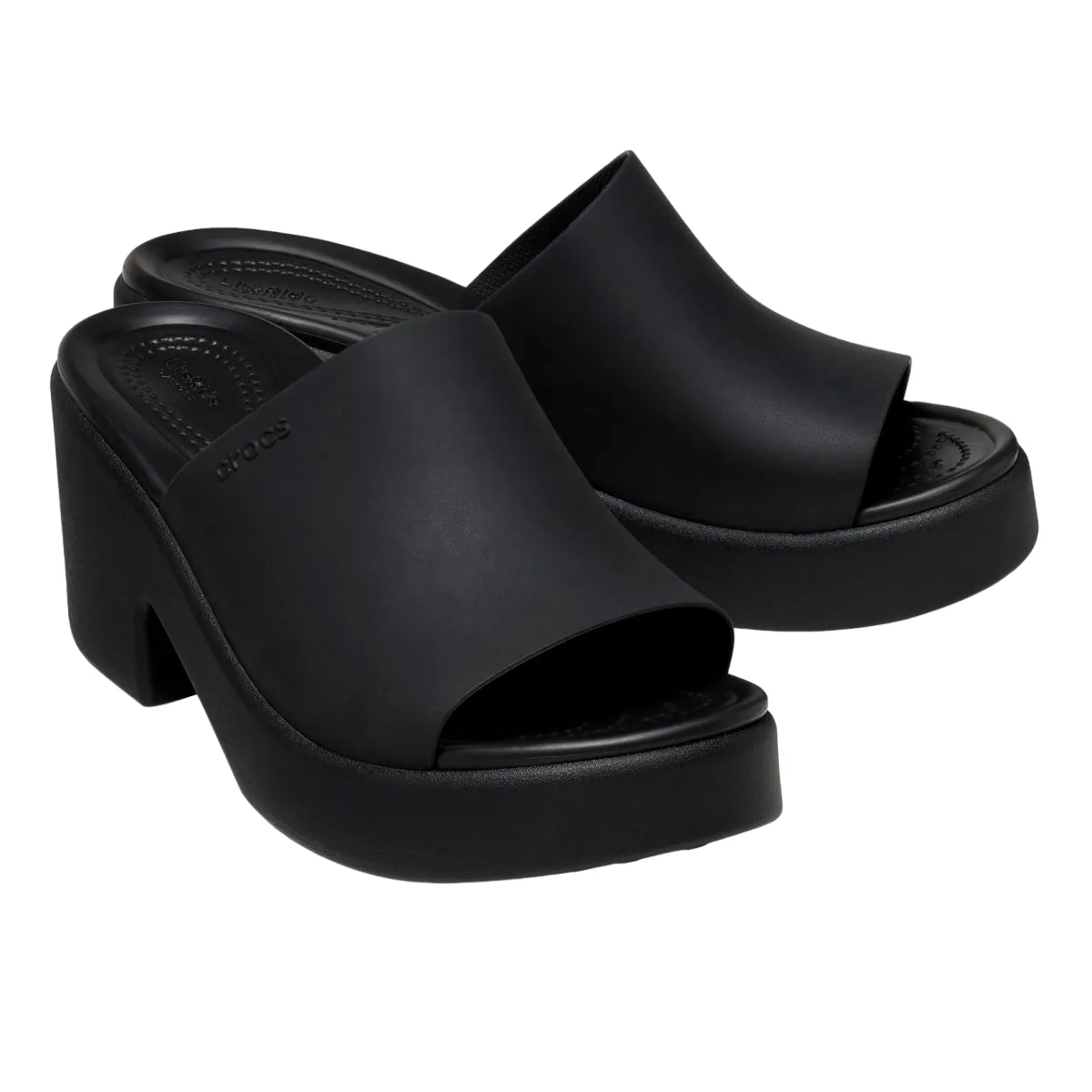 Crocs women's sandal with Brooklyn Slide Heel 209408-060 black