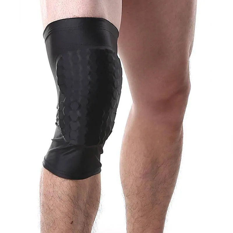 Elite Workout Honeycomb Anti-Slip Basketball Knee Pad