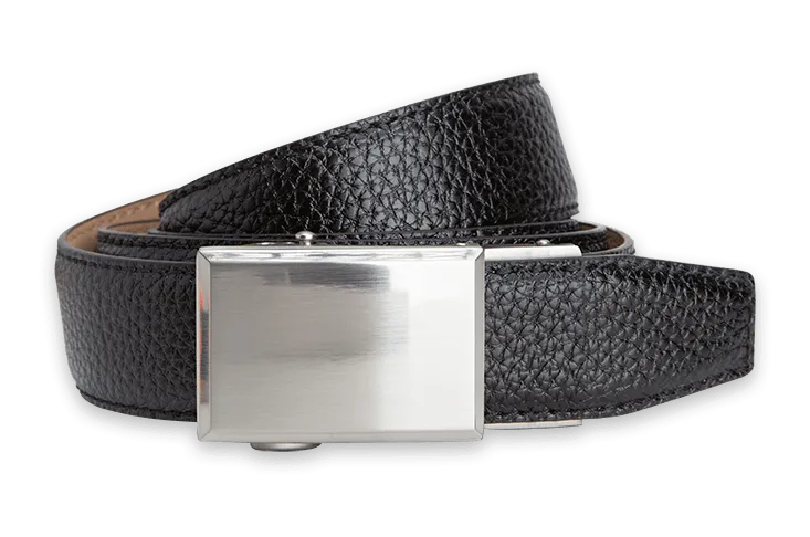 Fast Eddie Pitch Black, 1 3/8 Strap, Golf Belt