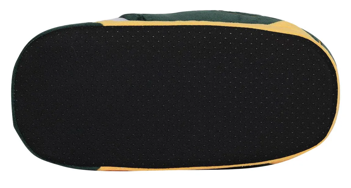 Green Bay Packers Youth Plush Sneaker Slipper