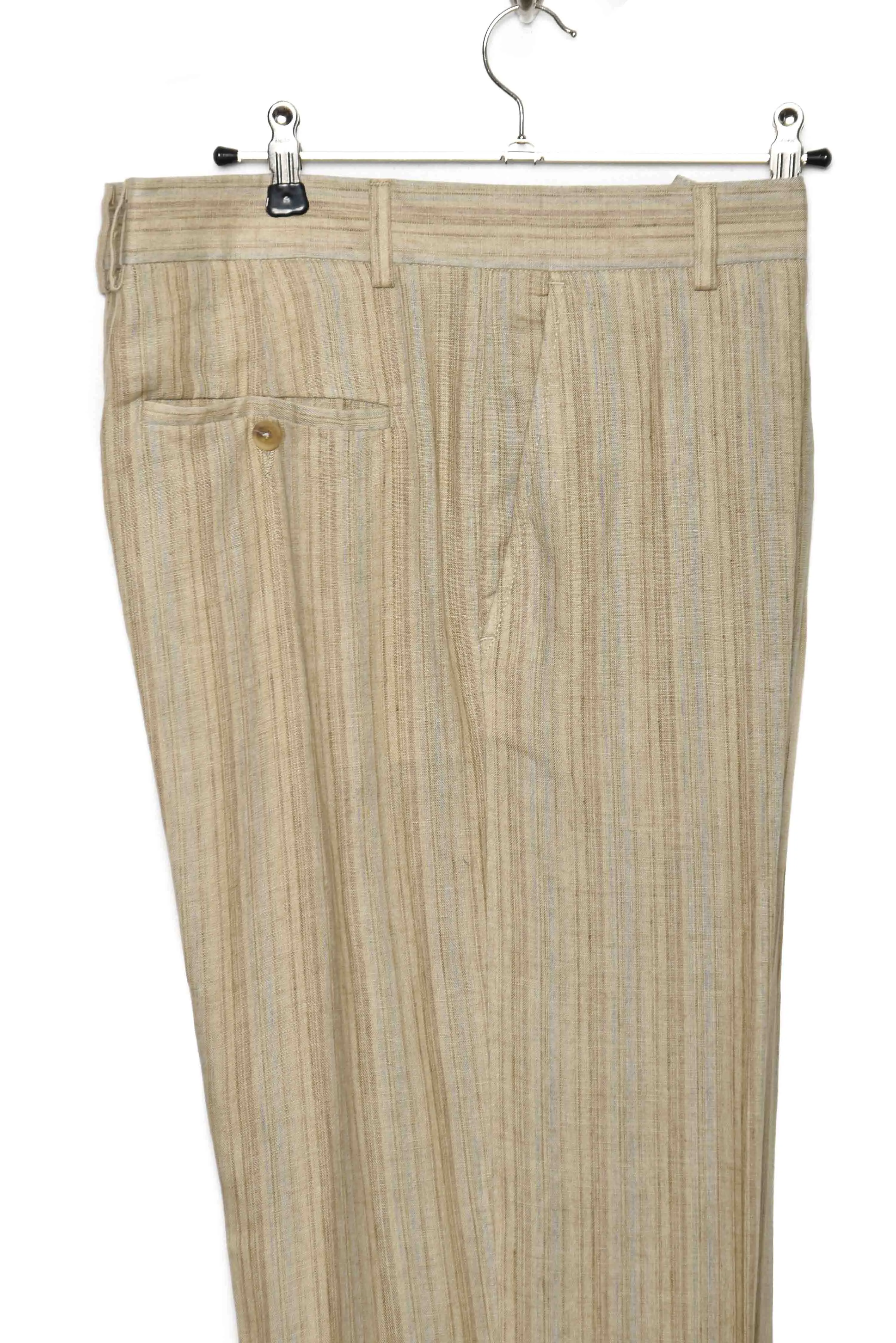 Hope Done Trousers beige stripe