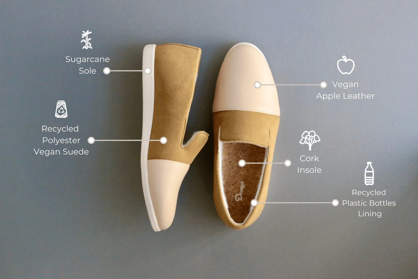 House Loafers | Blush / Cinnamon