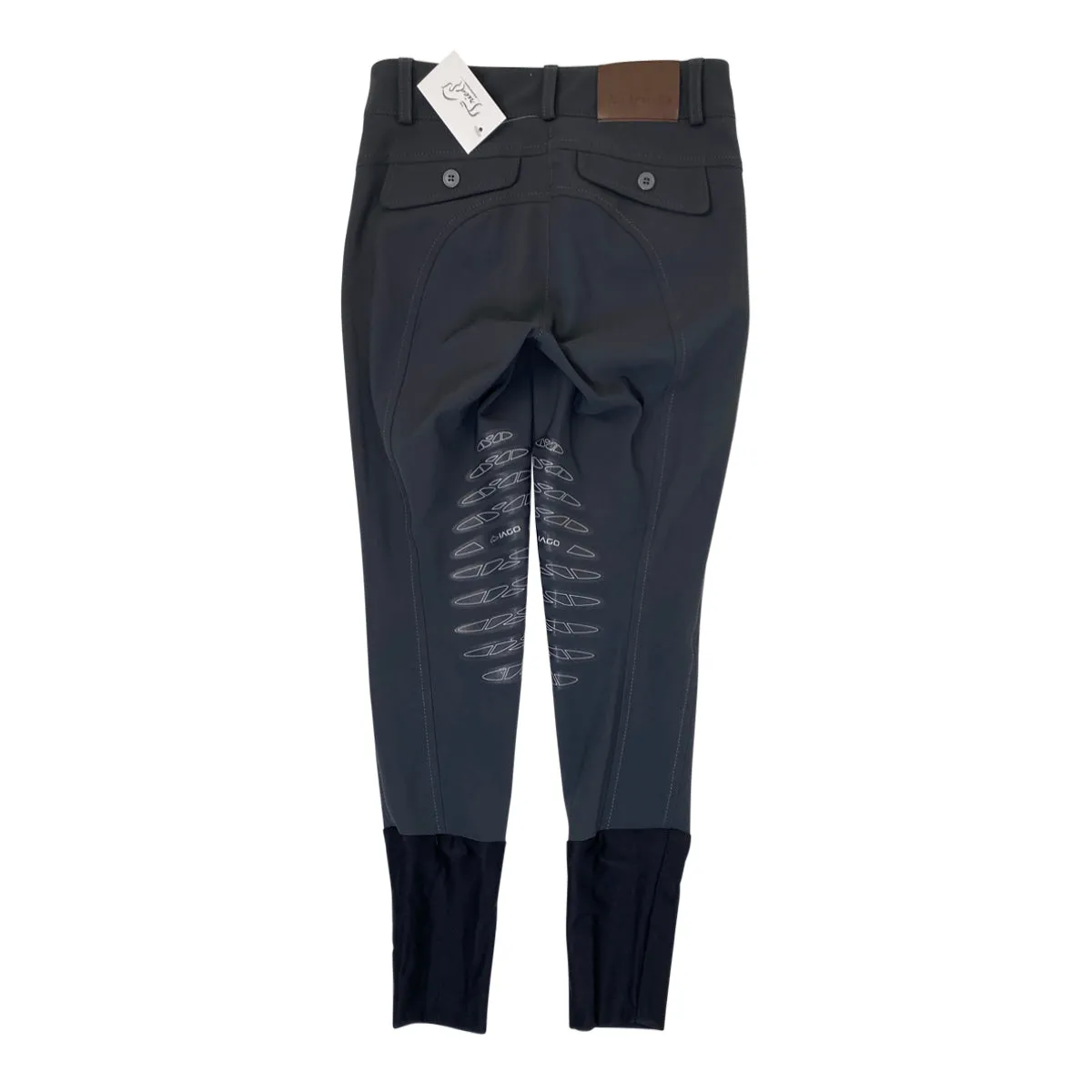 Iago 'Roma' Breeches in Charcoal - Women's IT 38 (US 24)