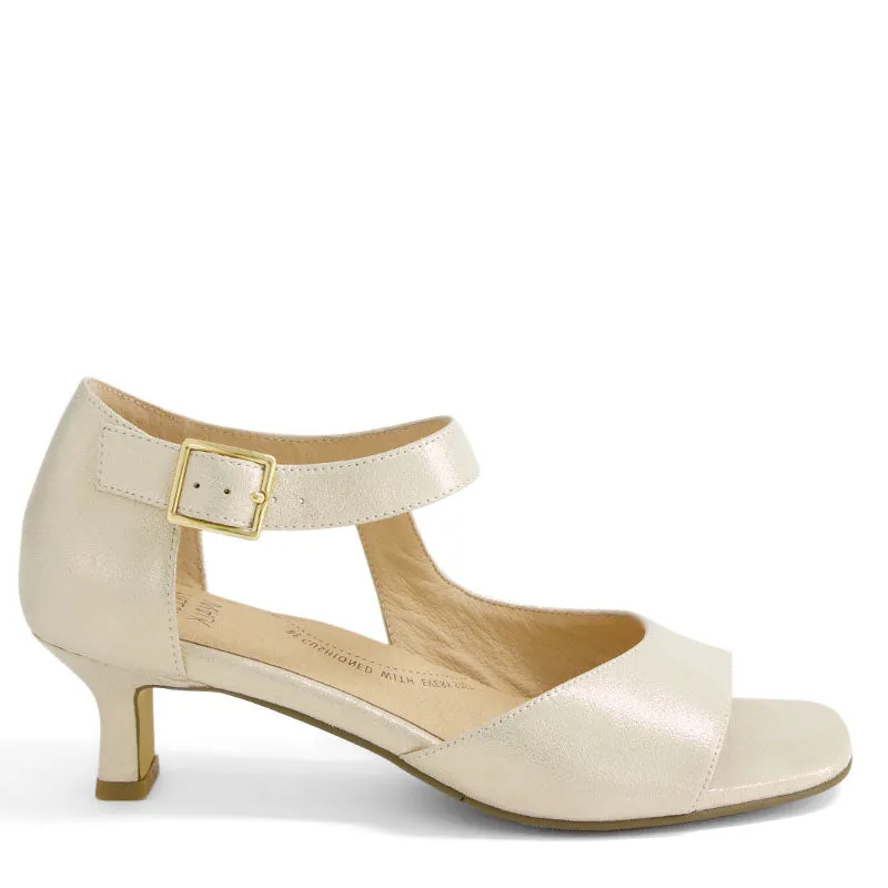 IRUNN XW - PALE GOLD SHIMMER LEATHER