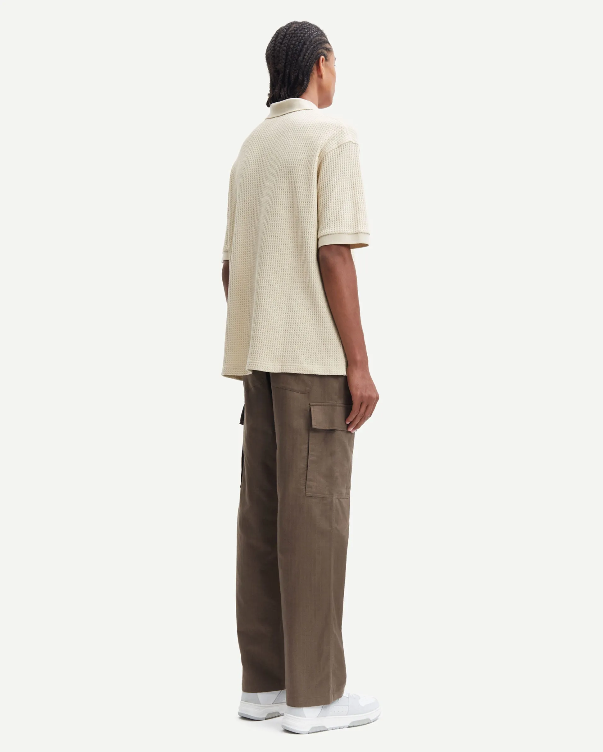 JABARI CARGO TROUSERS / CROCODILE