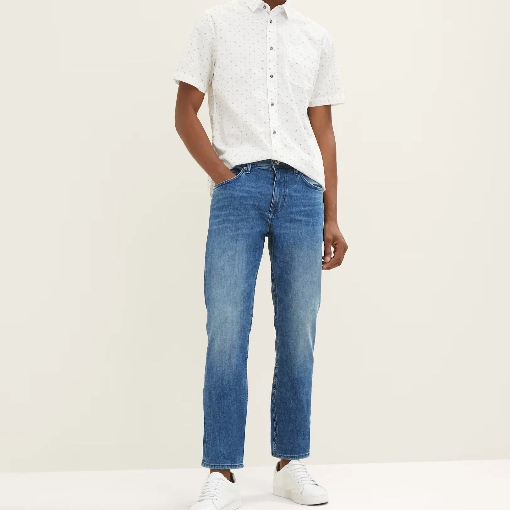 Josh Regular Slim Coolmax Jeans (Blue)