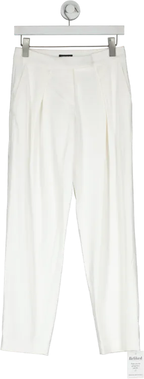 Karen Millen White Tailored Trousers UK 8