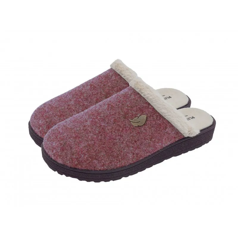 Ladies  Pink Slipper Mule Plumaflex Memory Foam R80000