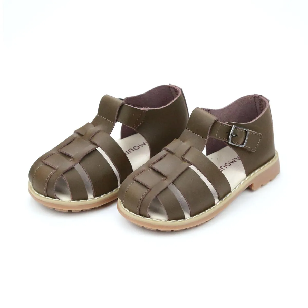 l'amour - Brown Aiden Fisherman Sandal