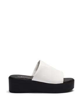 Livid Flatform Sandal White