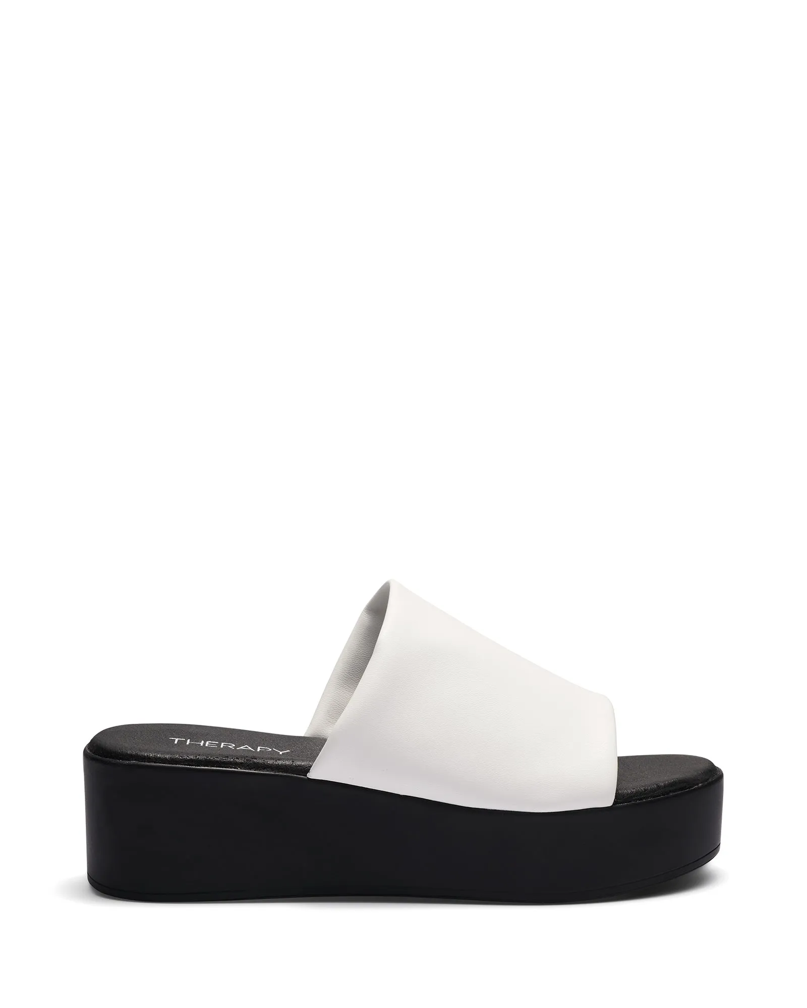 Livid Flatform Sandal White