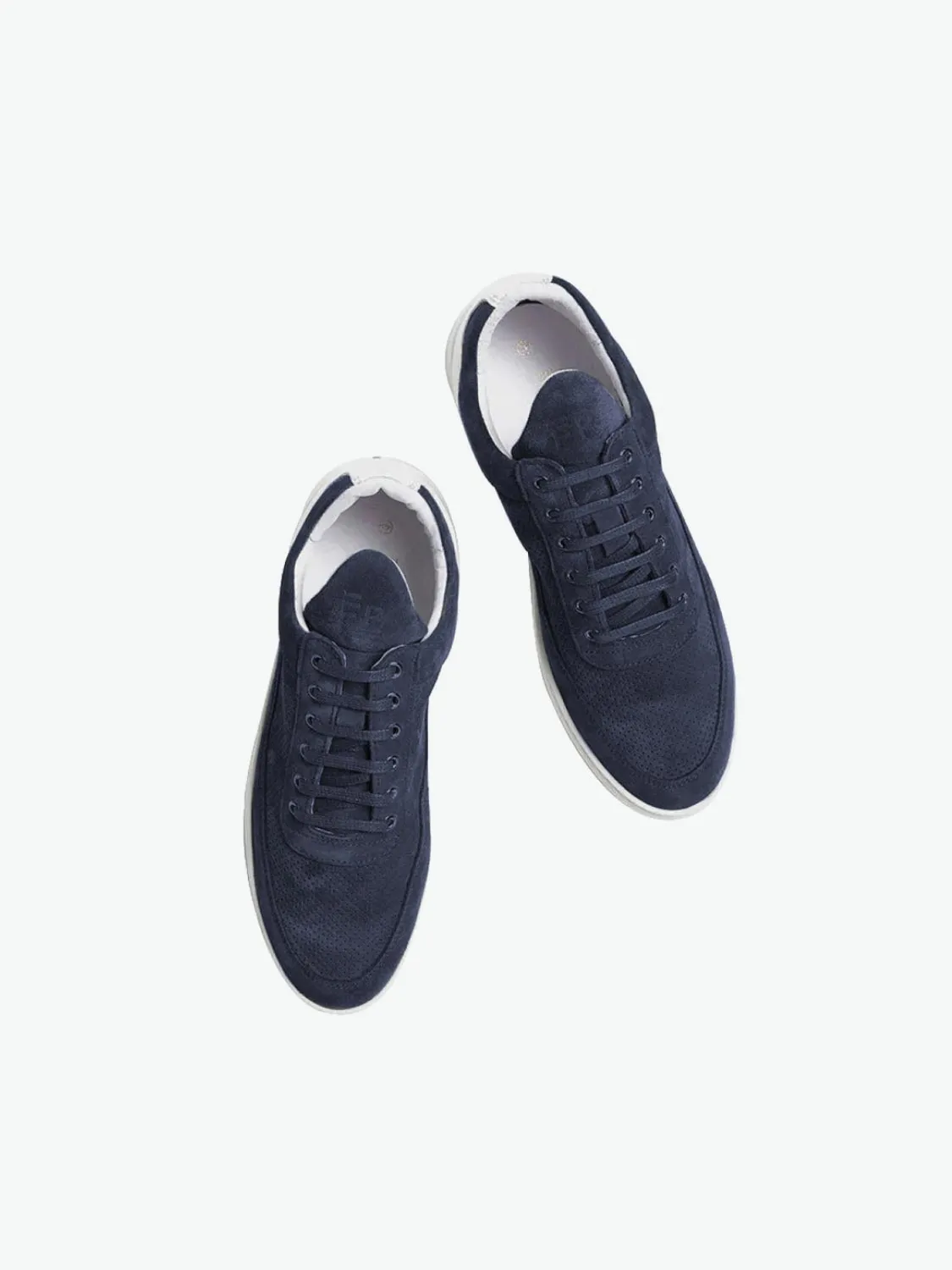 Low Top Ripple Perforated Navy