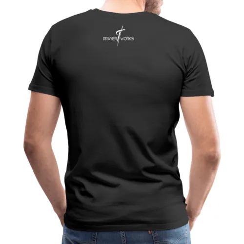 Mens T-Shirts, Prayer Works Graphic Style Shirt