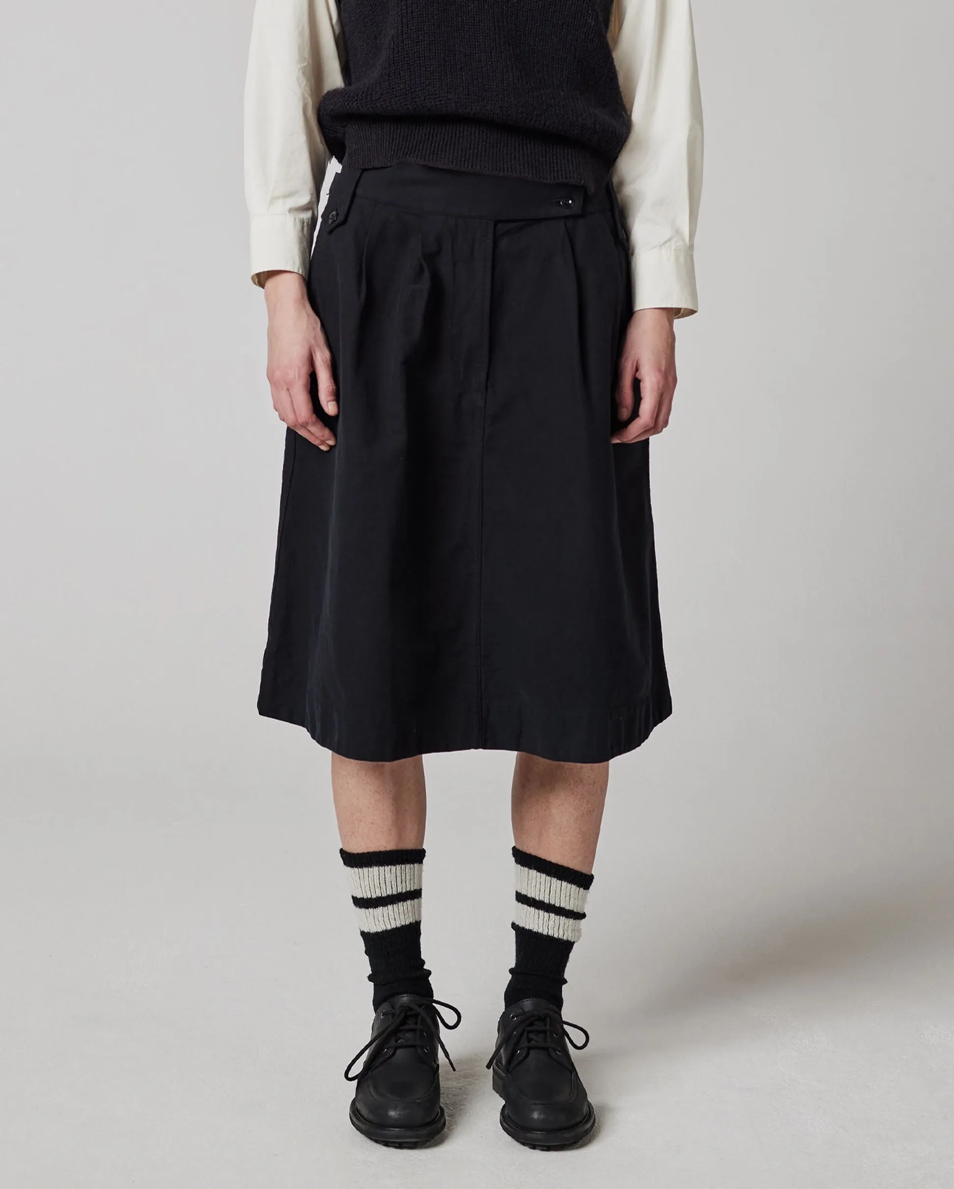 MHL UNIFORM SKIRT / BLACK