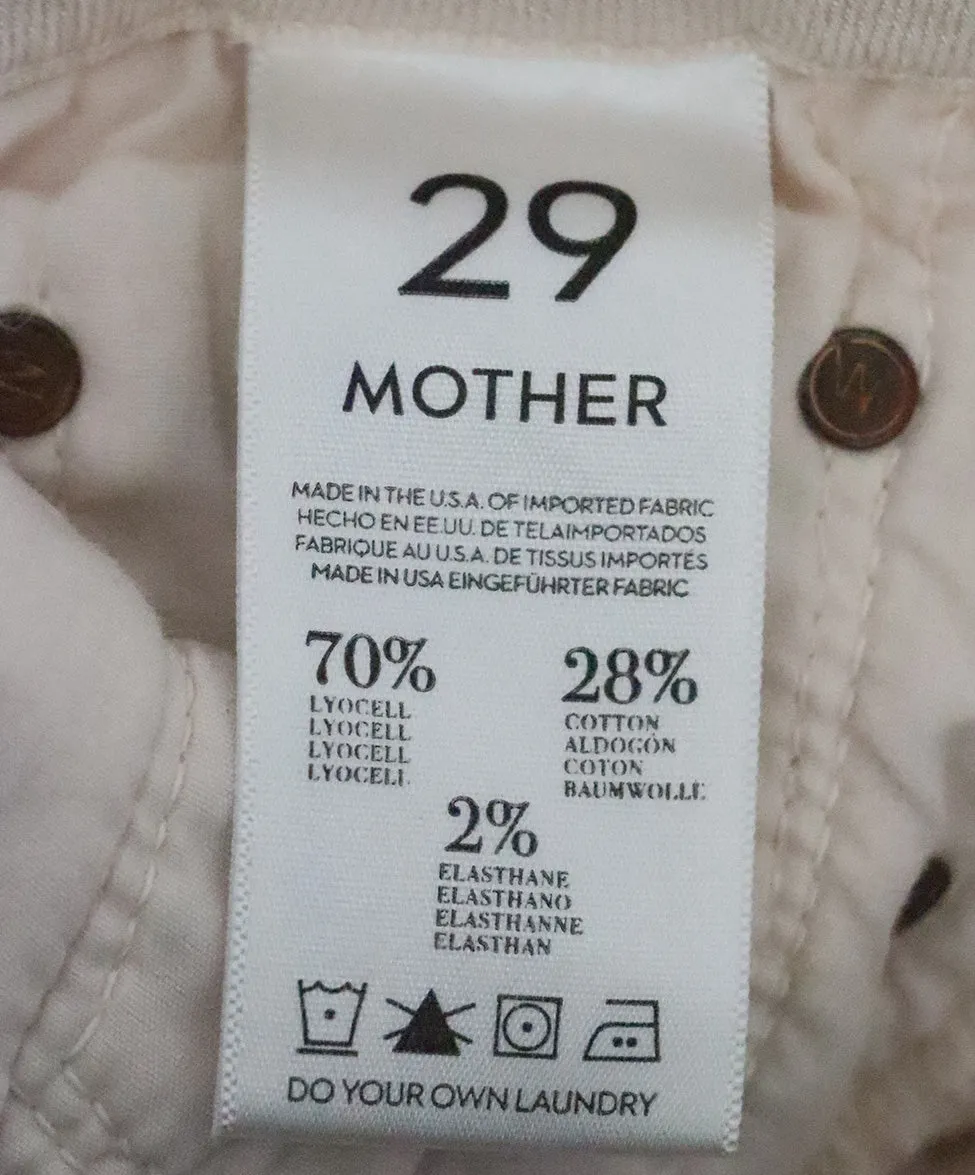 Mother Pink Jeans sz 2