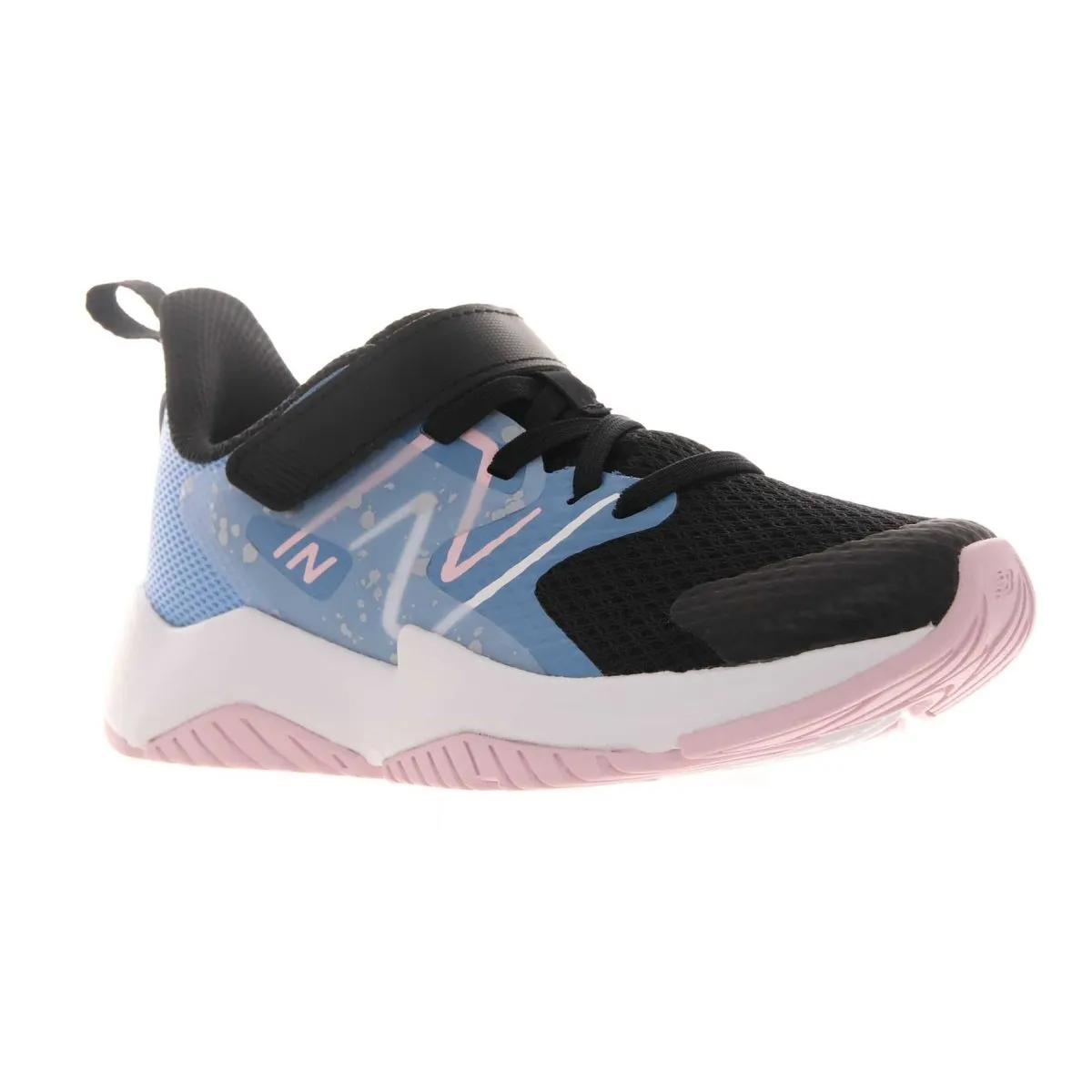 New Balance PS (Preschool) Rave Run v2 Bungee Lace with Hook-and-Loop Top Strap Black/Blue