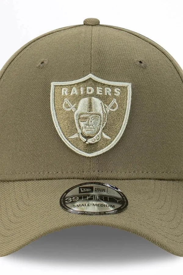 NEW ERA JADE RAIDERS OLIVE CAP