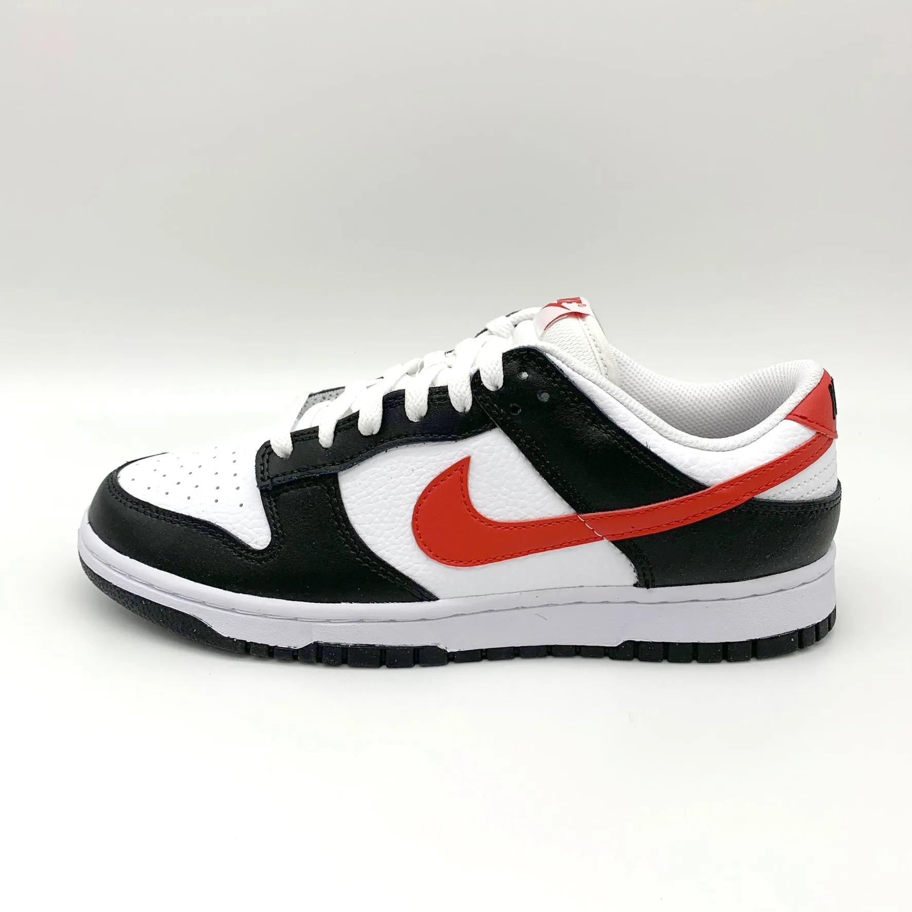 Nike Dunk Low Retro Red Swoosh Panda