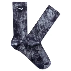 Nike Everyday Plus Crew Socks - Black/Light Smoke Grey