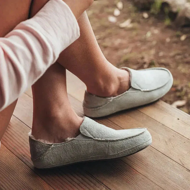 Nohea Sherling Slipper in Grey