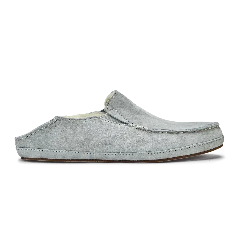 Nohea Sherling Slipper in Grey