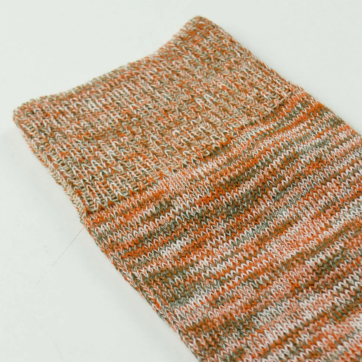 Norse Projects - Bjarki Blend Socks - Oxide Orange