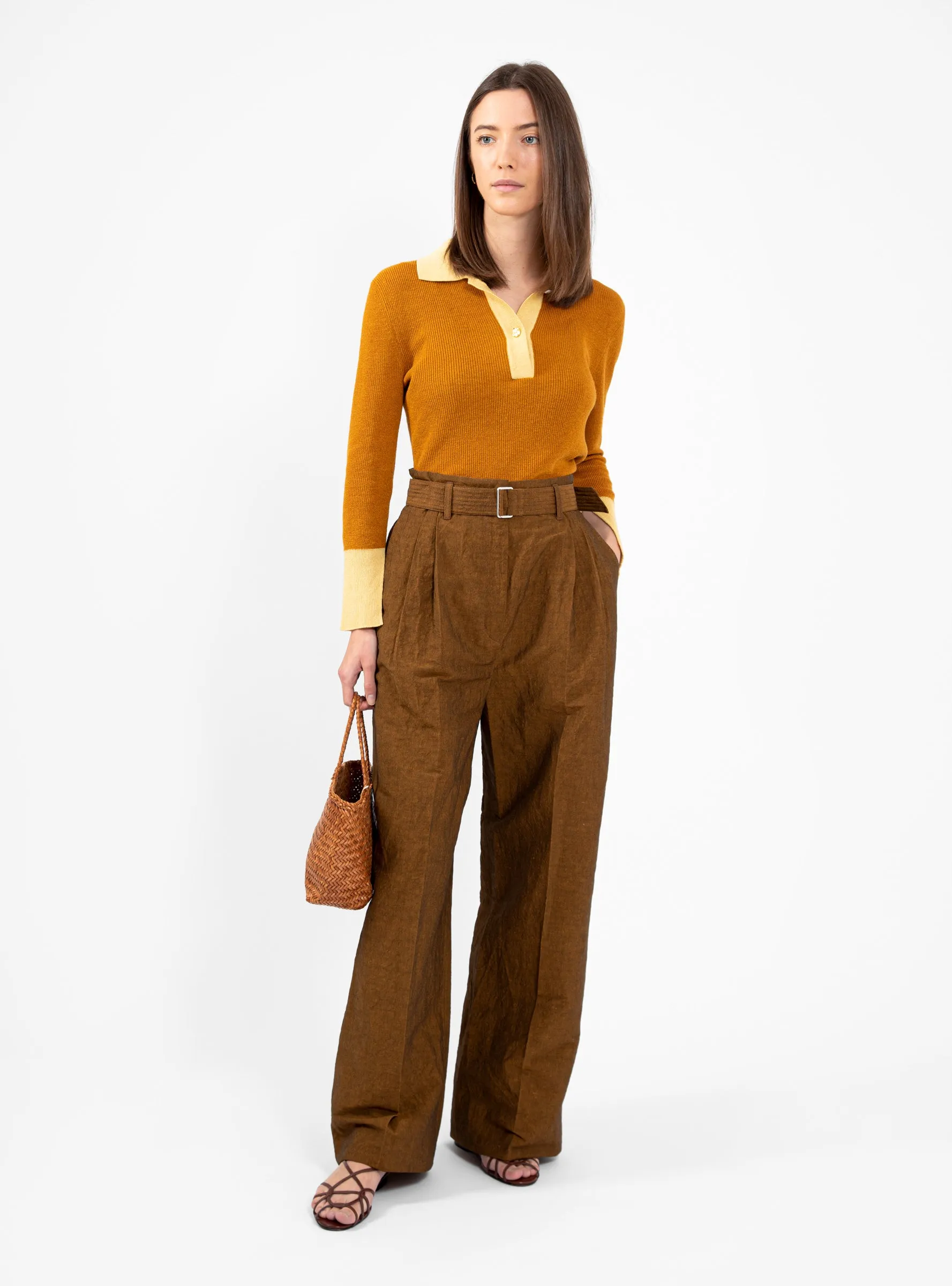 Parouze Trousers Rusty Brown