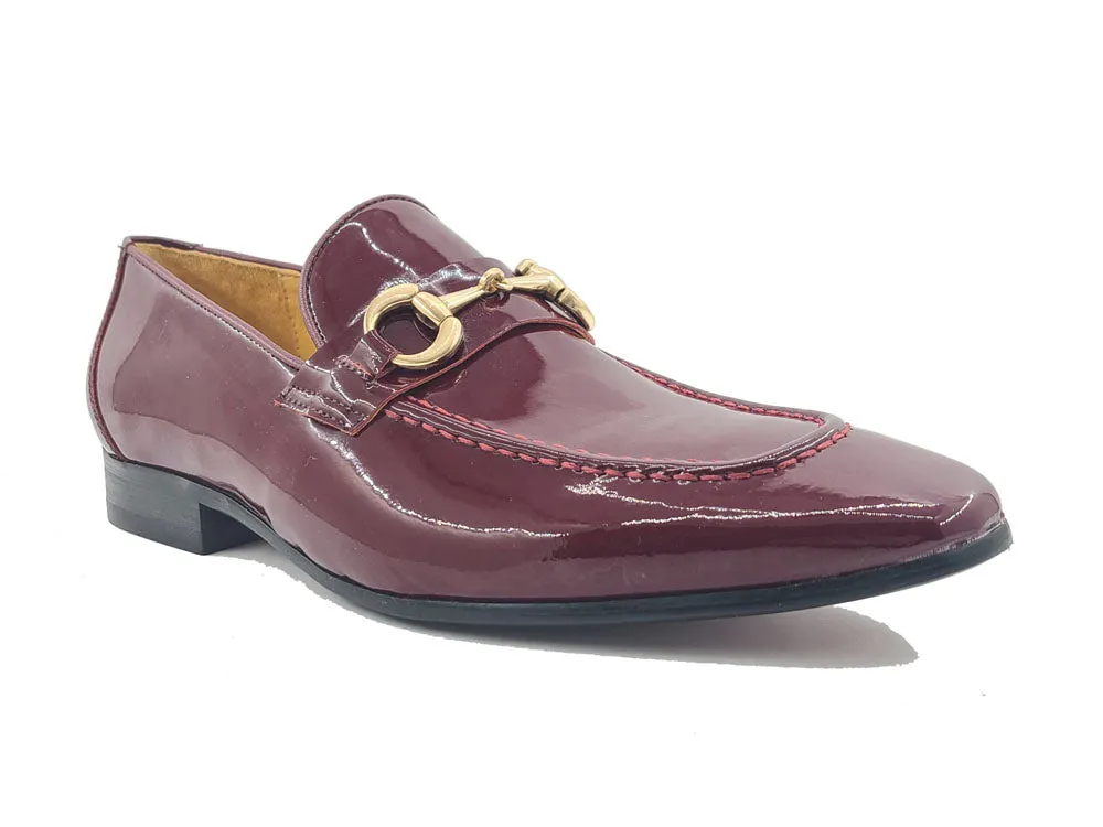 Patent Leather Horse Bit Loafer