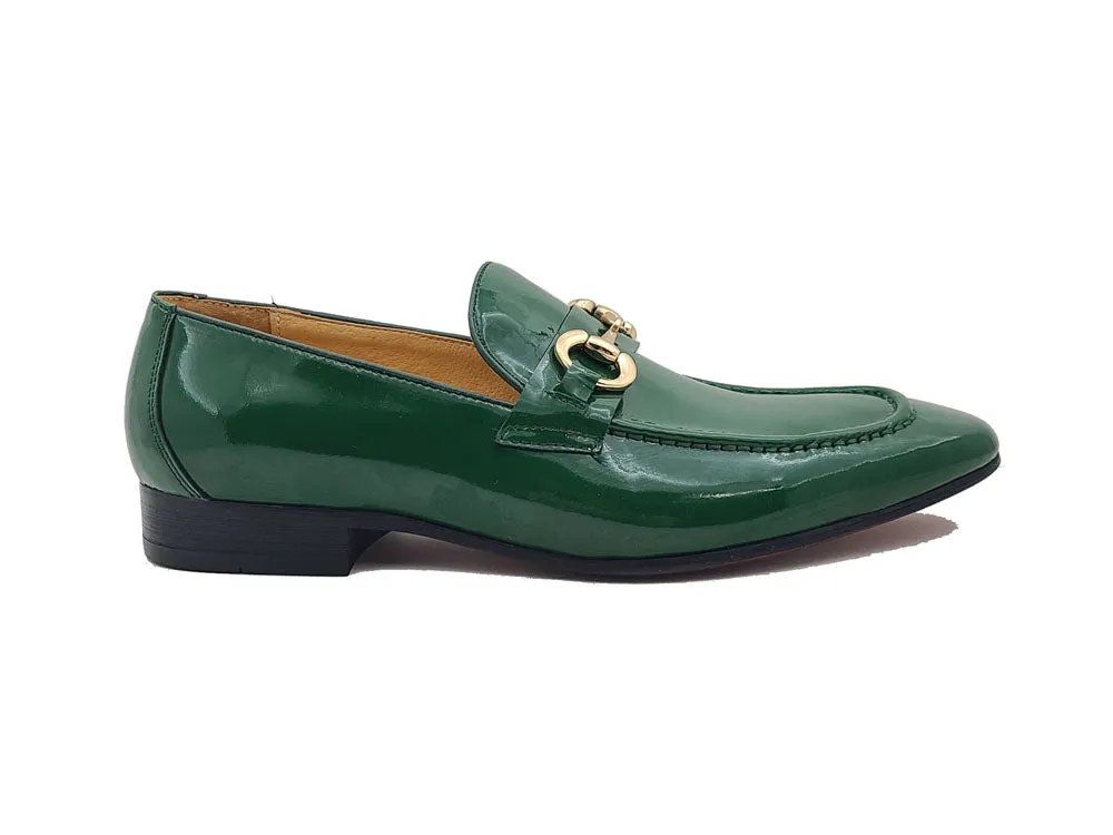 Patent Leather Horse Bit Loafer