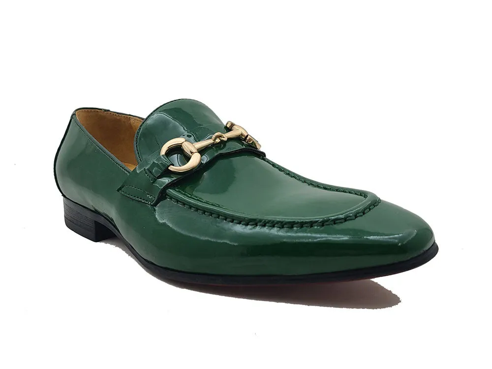 Patent Leather Horse Bit Loafer